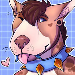 dog cute icon